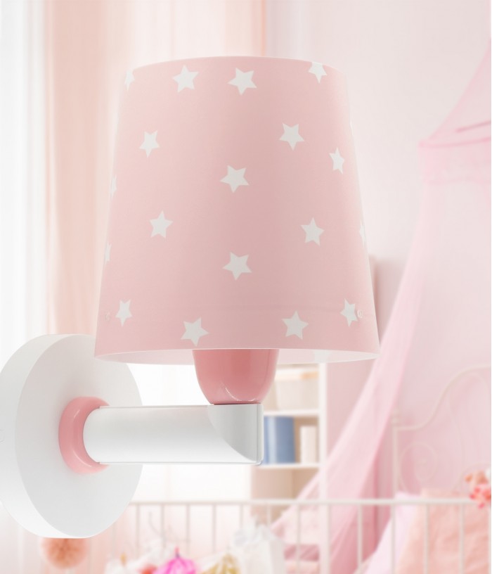 Wall lamp Star Light pink