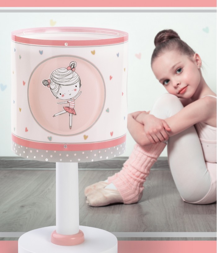 Candeeiro infantil de mesa Sweet Dance Dançarino