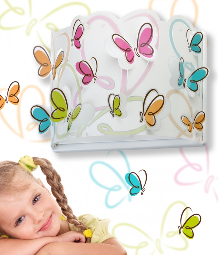 Aplique de pared Butterfly Mariposas