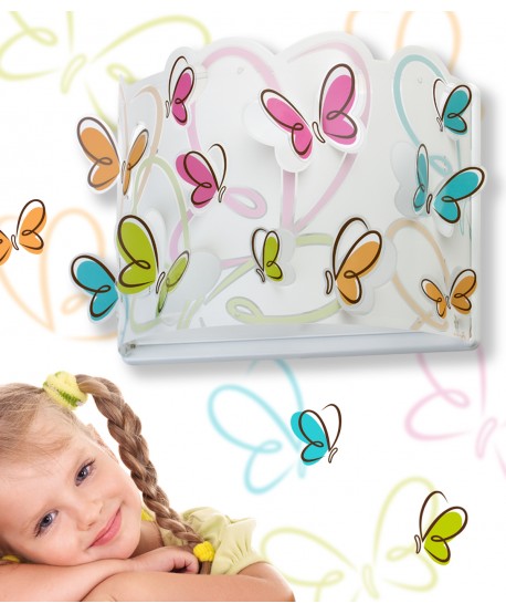 Aplique de pared Butterfly Mariposas