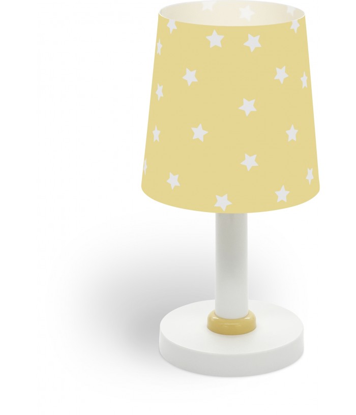 Lampe de chevet Star Light Lumière Étoilée jaune