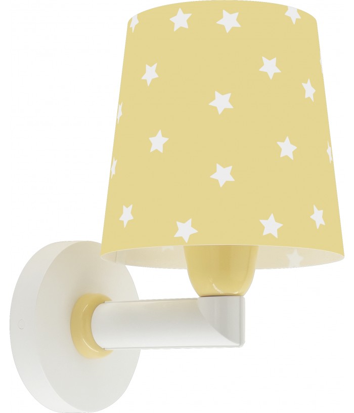 Candeeiro de parede Star Light Estrela amarelo