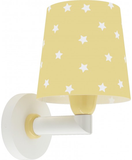 Candeeiro de parede Star Light Estrela amarelo