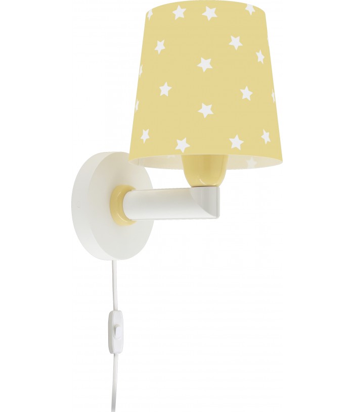 Aplique de pared Star Light Estrella amarillo