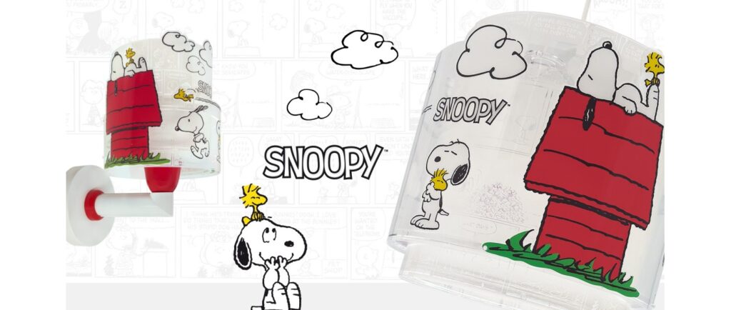 Dalber’s new collection of Snoopy children’s lamps