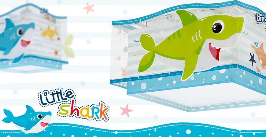 Kinderlampen Little Shark Kleiner Hai | Dalber