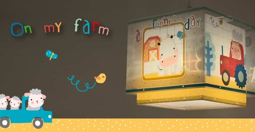 Lampade Bambini My Farm Fattoria di animali | DALBER