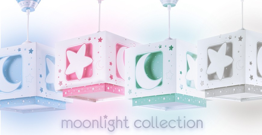 Lámparas infantiles MoonLight, Luna y Estrellas  | DALBER