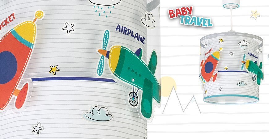 Kinderlampen Baby Travel, Autos und Flugzeuge | DALBER